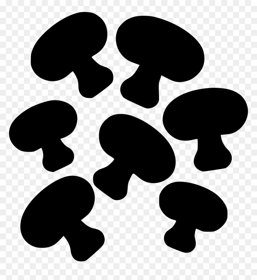 Mushrooms - Mushrooms Svg, HD Png Download - mushrooms png