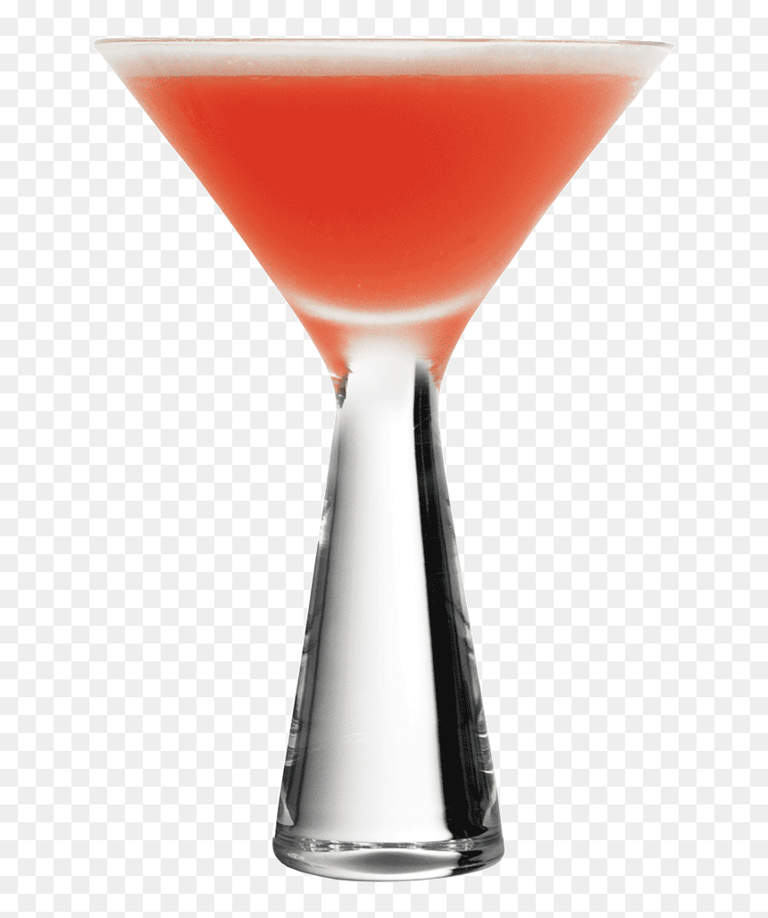 Classic Martini Glass - Bacardi Cocktail Png, Transparent Png - martini glass png