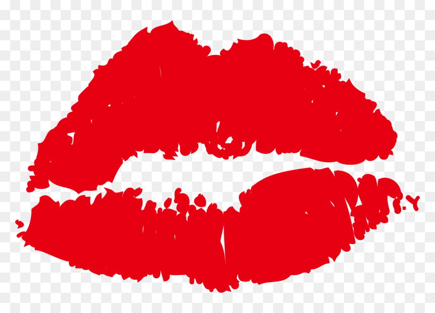 Губки Пнг, HD Png Download - lipstick kiss png