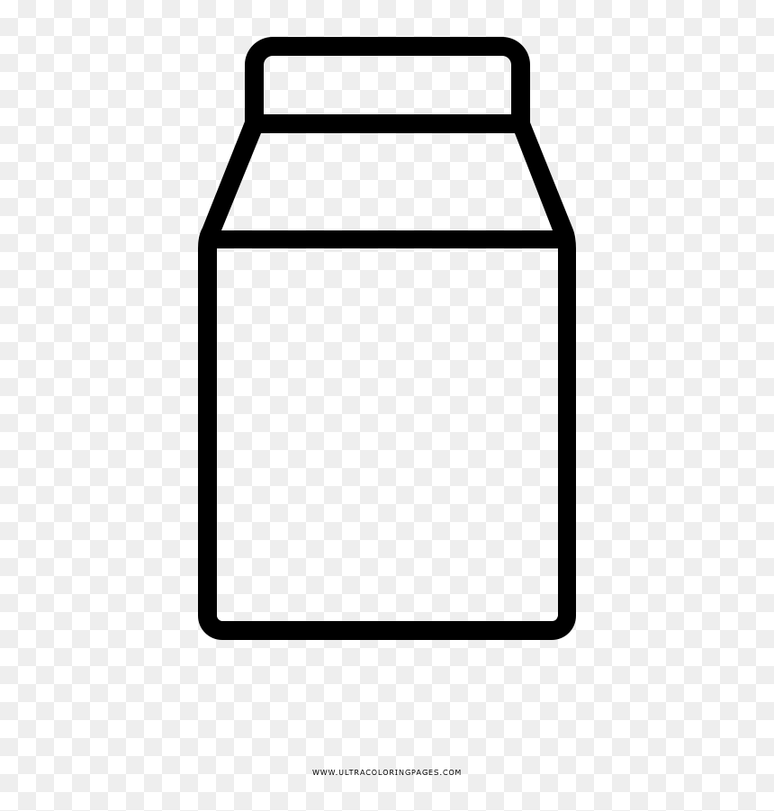 Transparent Milk Carton Png - Desenhos De Poção Para Colorir, Png Download - milk carton png