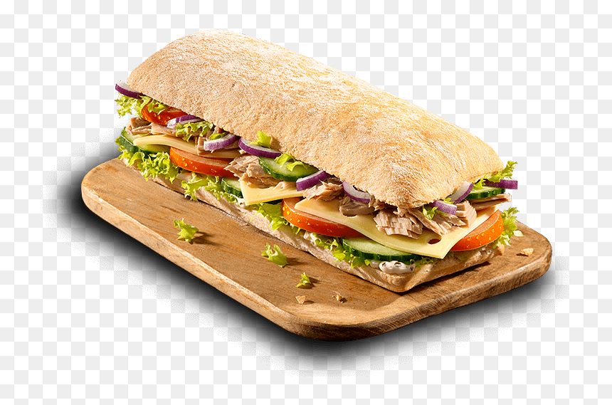 Baguette Big Tonno - Baguette En Plato Png, Transparent Png - baguette png