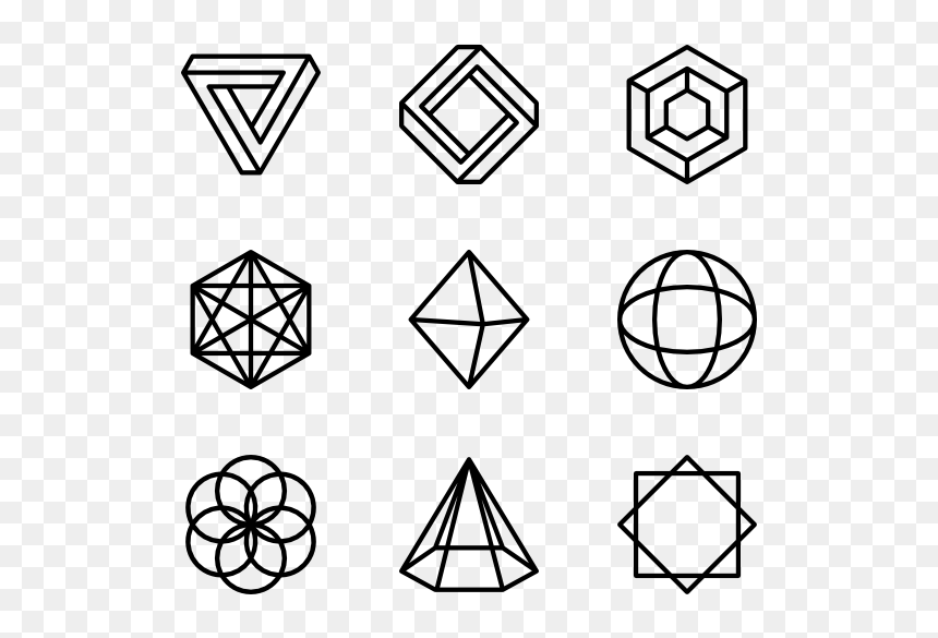 Vector Graphics, HD Png Download - geometric png