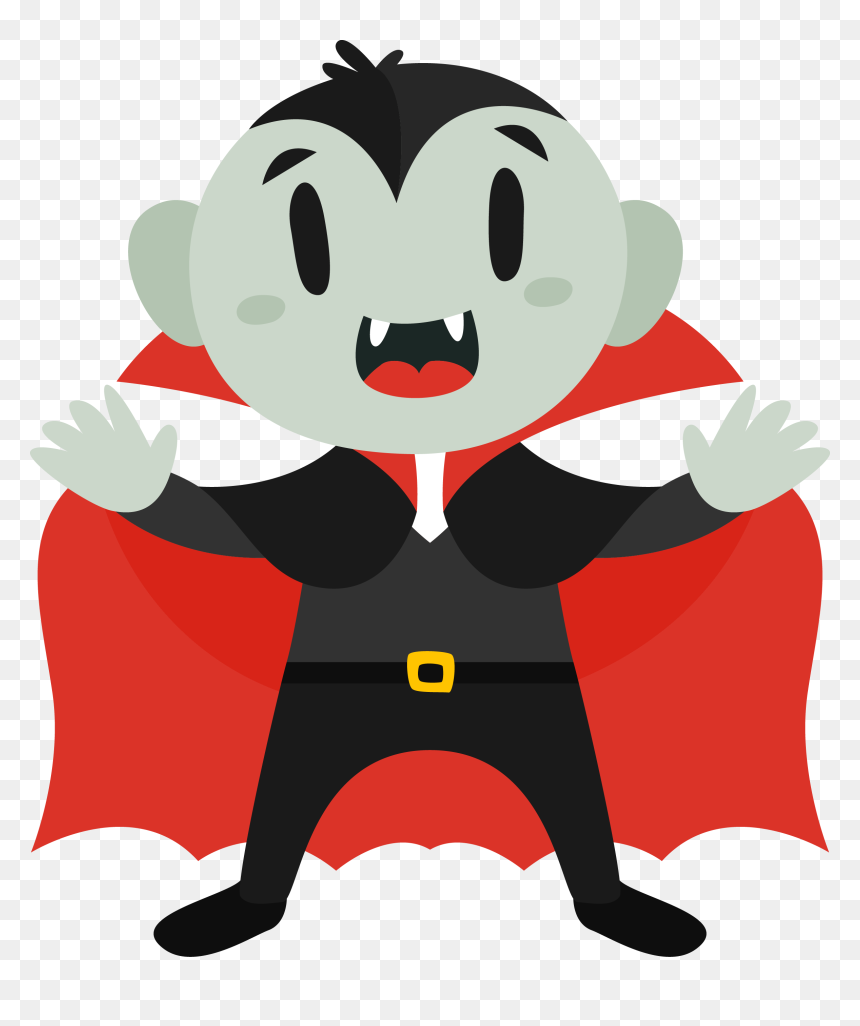 Transparent Inauguration Clipart - Cartoon Dracula Png, Png Download - vampire png