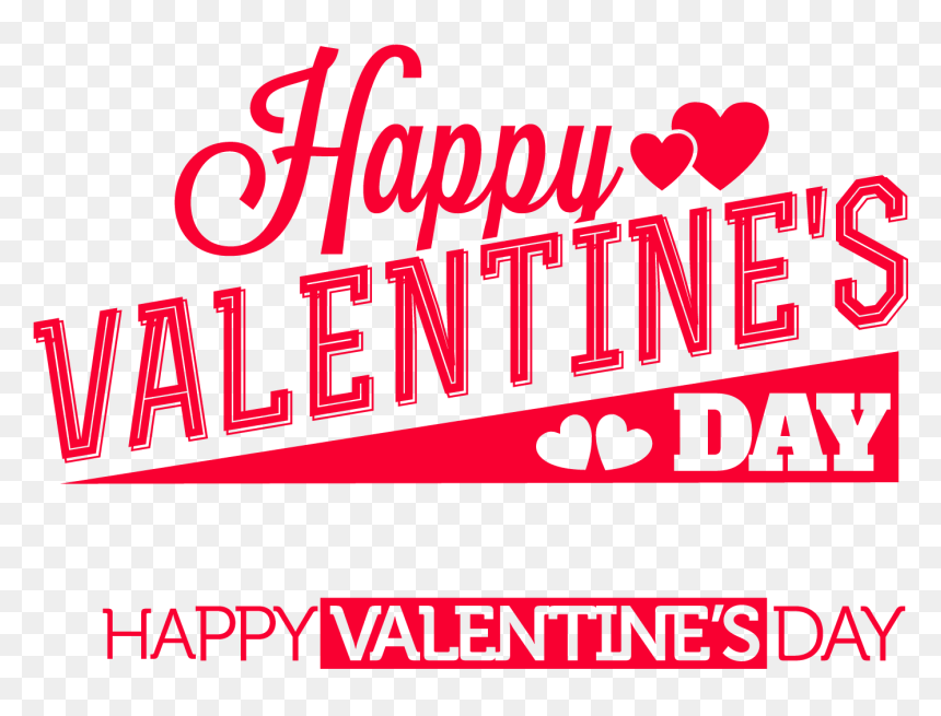 Valentine"s Day Typeface Font - Letras De Happy Valentines Png, Transparent Png - valentine's day png