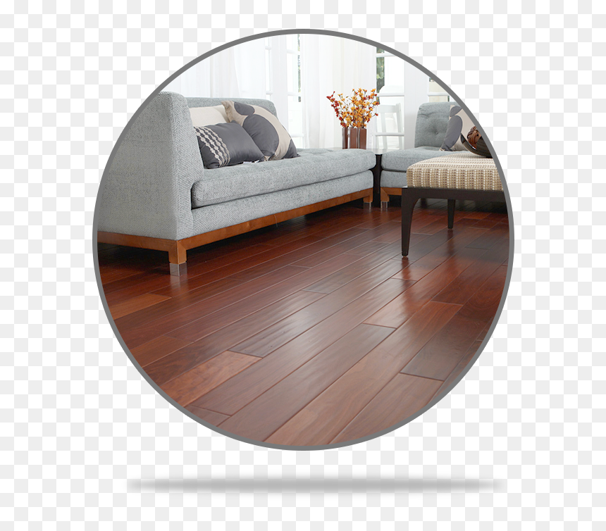 Studio Couch, HD Png Download - wood floor png