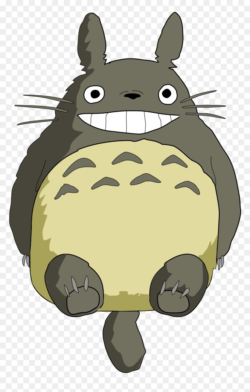 Grafico Colaborativo Clip Arts - Anime Ghibi, HD Png Download - totoro png
