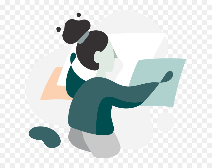 Multitasking Illustration Show A Person Looking At - Illustration, HD Png Download - people looking png