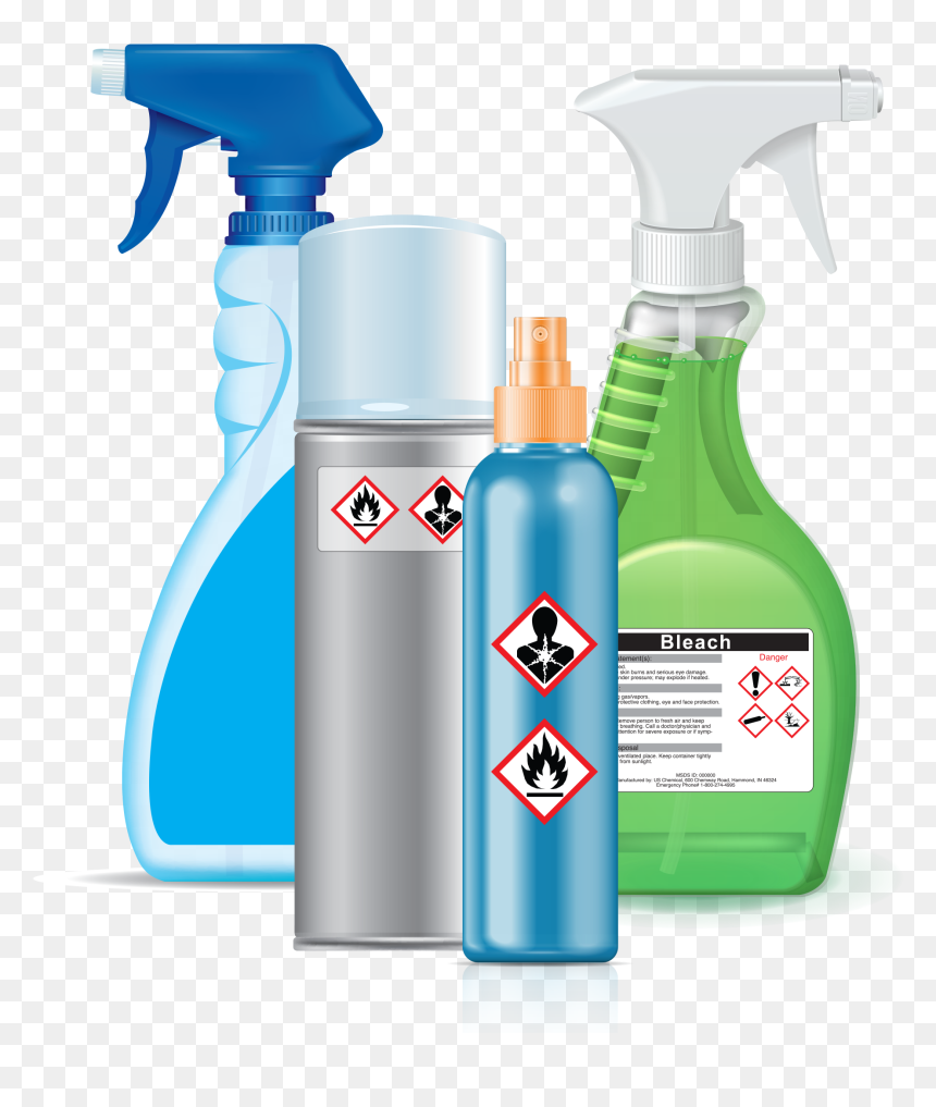 Bottle, HD Png Download - bleach bottle png
