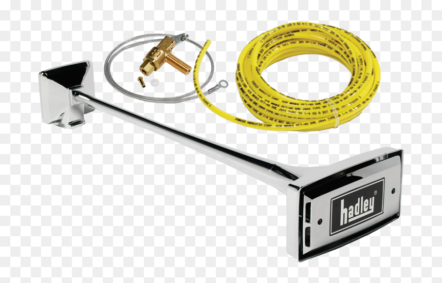 For Vehicles With Air 29”chrome Ambassador® Rectangular - Hadley Airhorn, HD Png Download - air horn png