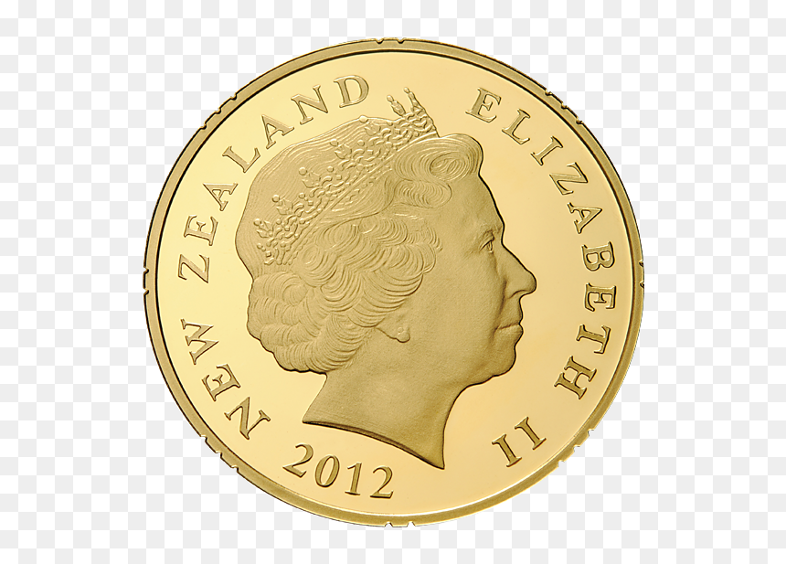 Plain Gold Coin Png - New Zealand Gold Coin, Transparent Png - gold coins png