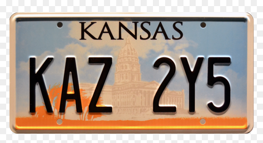 Kansas License Plate, HD Png Download - supernatural png