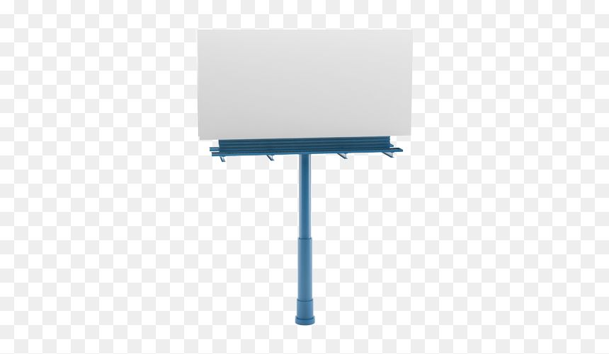 Billboard 3d Rendering Transparent Background Cut Of - Billboard 3d Model Free, HD Png Download - billboard png