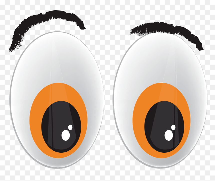 Фотки Clip Art, Eyes, Faces, To Draw, Illustrations - Circle, HD Png Download - googly eye png