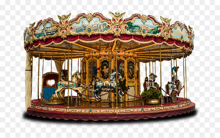 Amusement Park Png Free Download - Piazza Della Repubblica, Transparent Png - park png