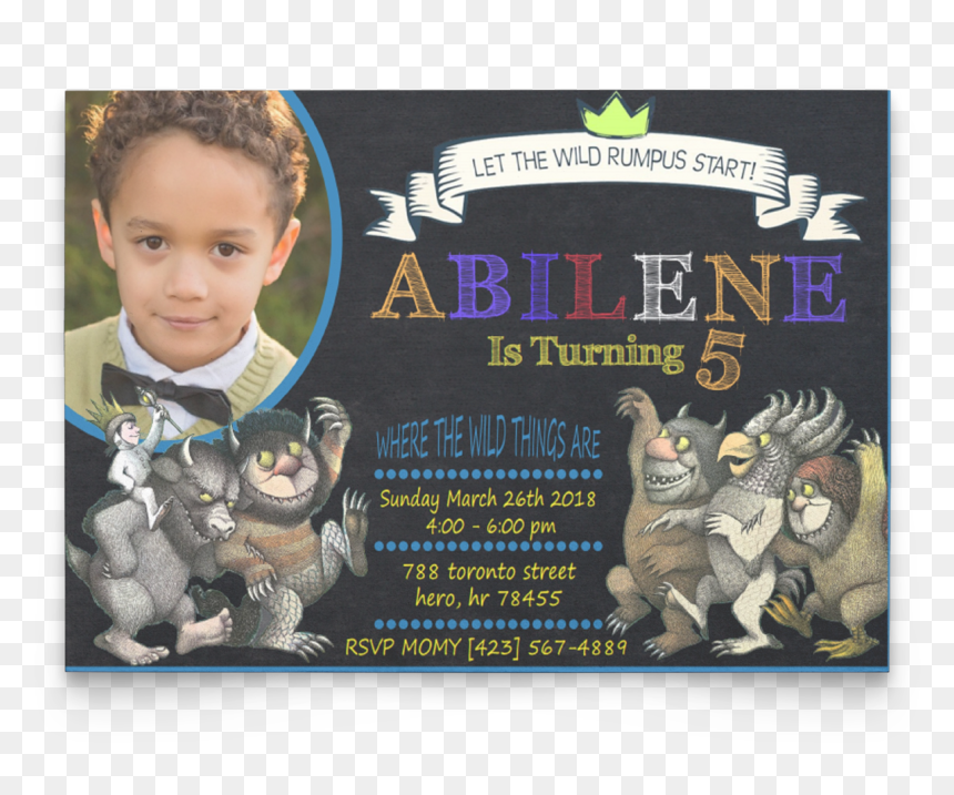 Transparent Where The Wild Things Are Png - Poster, Png Download - where the wild things are png