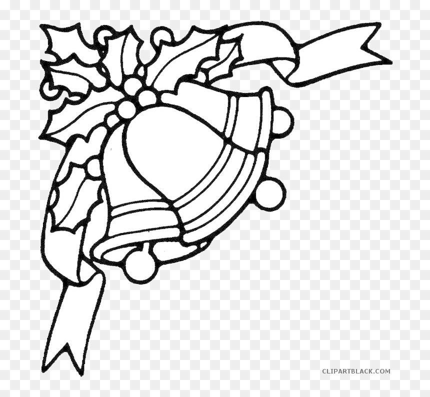 Nativity Drawing Animal Huge Freebie Download For Powerpoint - Free Christmas Bells Clipart Black And White, HD Png Download - nativity silhouette png