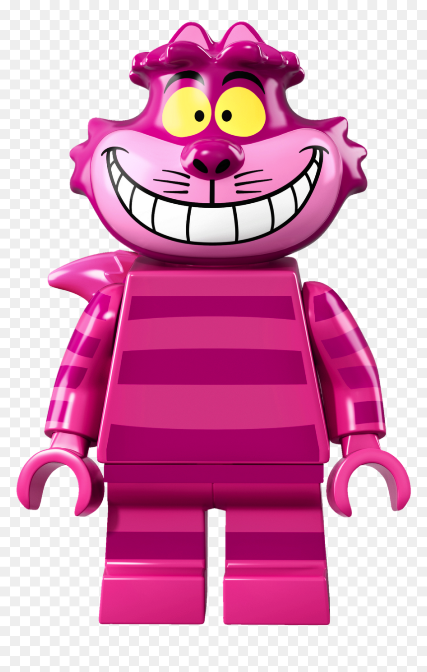 71012-cat - Cheshire Cat Lego Minifigure, HD Png Download - cheshire cat png