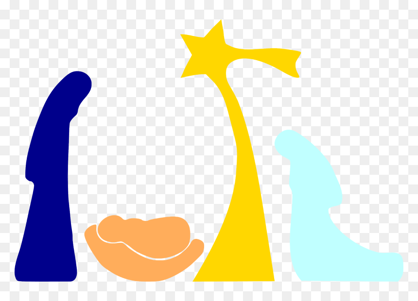 Clip Art, HD Png Download - nativity silhouette png