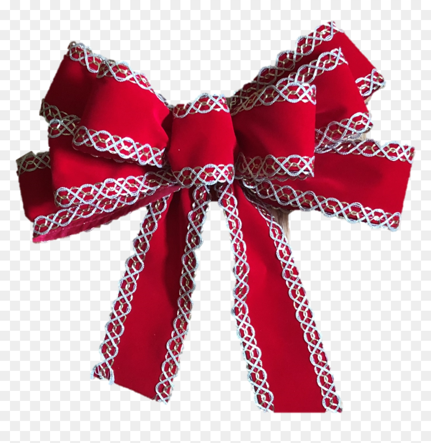 Transparent Red Gift Bow Clipart - Gift, HD Png Download - red bow png