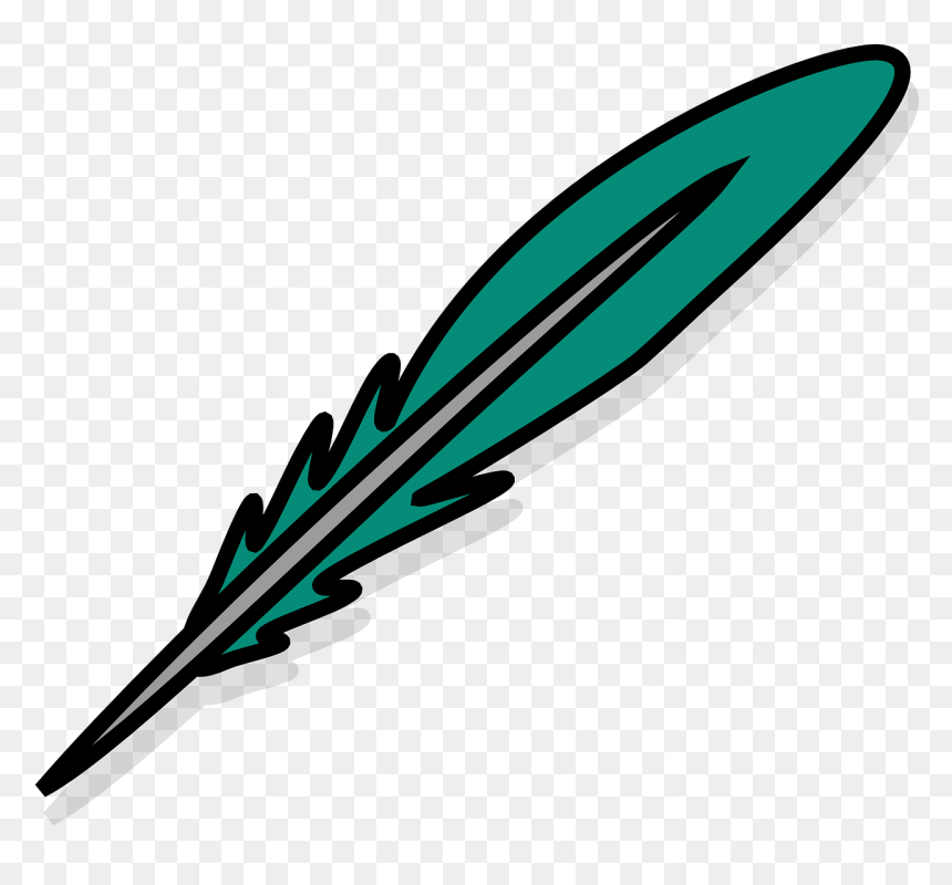 Red Feather Clip Art, HD Png Download - green light png