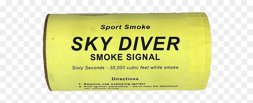 Sport Smoke Sky Diver Smoke Grenade - Multipurpose Battery, HD Png Download - smoke trail png