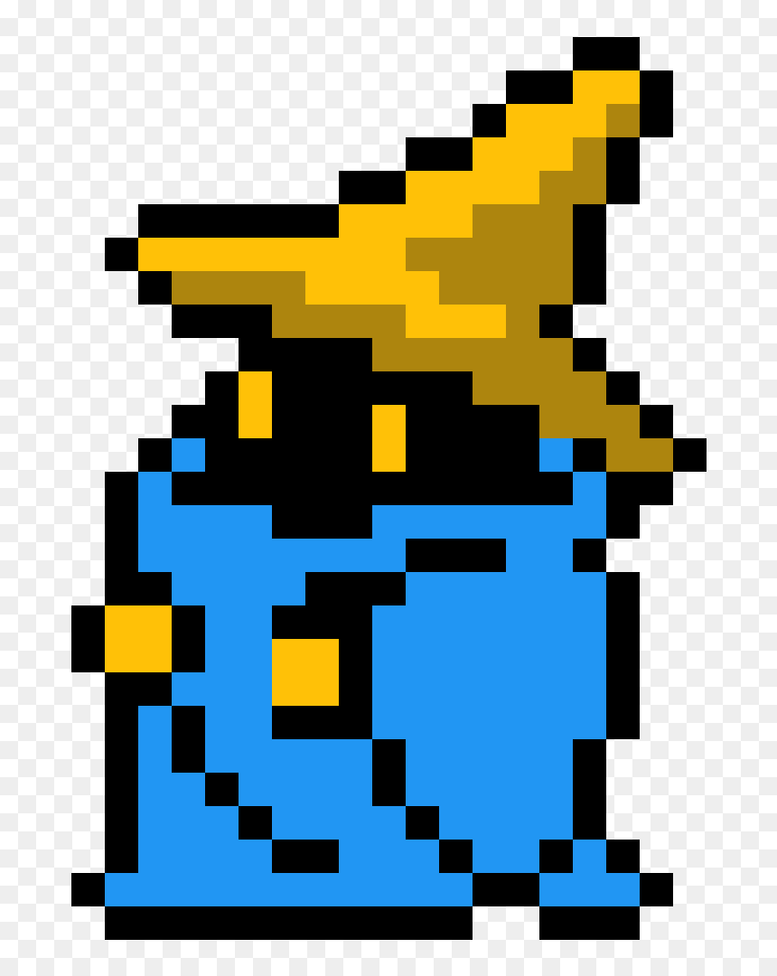 Black Mage Final Fantasy, HD Png Download - nes png