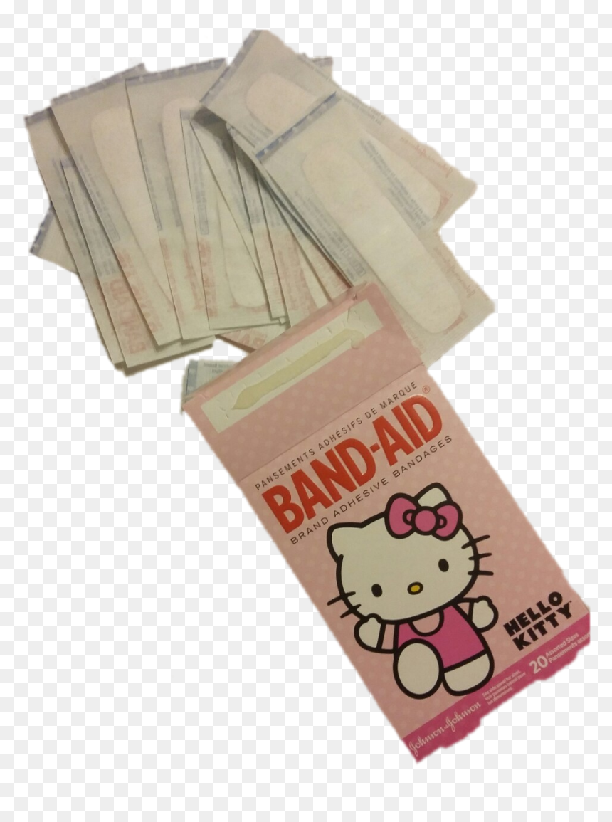 Hello Kitty, HD Png Download - band aid png