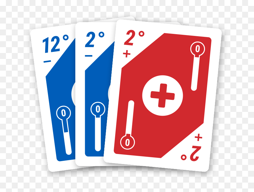Temperature-cards - Sign, HD Png Download - cards png