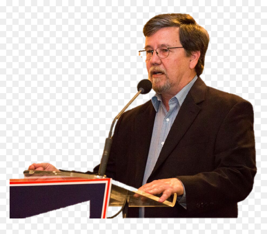 Man At Podium Png, Transparent Png - podium png