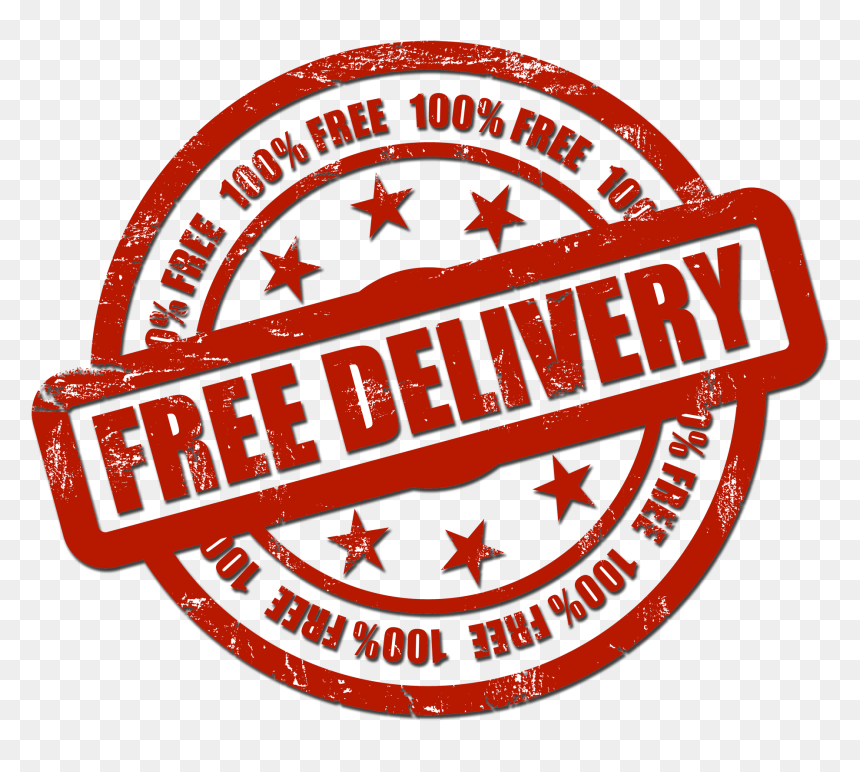 Delivery Freight Transport Garden Artificial Leather - Emblem, HD Png Download - free shipping png