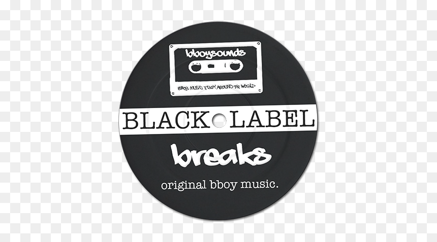Black Label Breaks By Bboysounds - Label, HD Png Download - black subscribe png