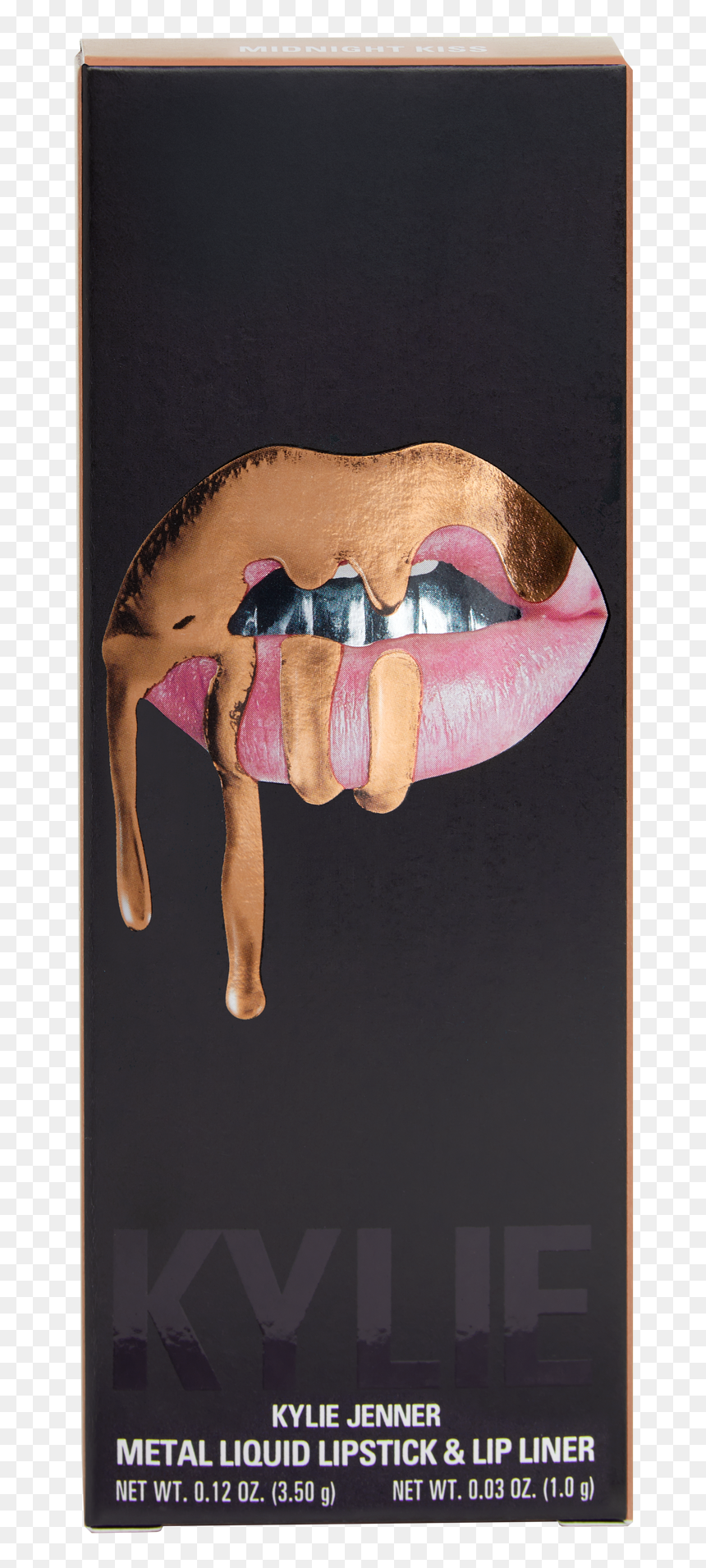 Midnight Kiss - Kylie Cosmetics, HD Png Download - lipstick kiss png