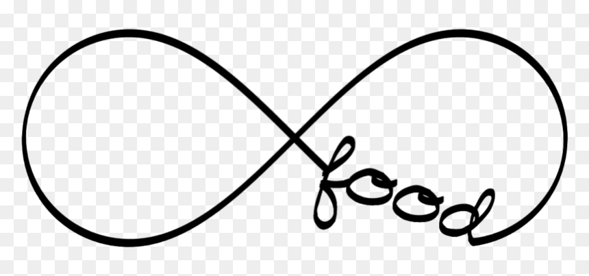 Food, Infinity, And Png Image - Line Art, Transparent Png - infinity png