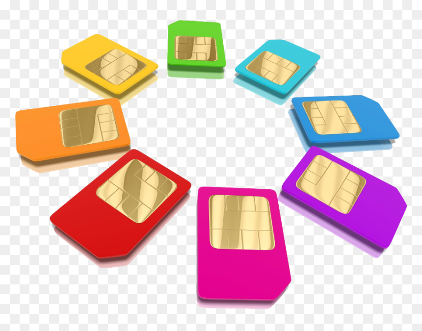Sim Cards - All Sim Cards Png, Transparent Png - cards png