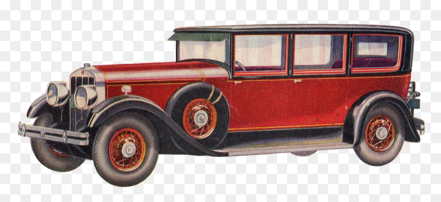 Art Deco Car Png, Transparent Png - classic car png