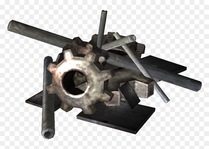 Nukapedia The Vault - Scrap Metal Png, Transparent Png - metal png