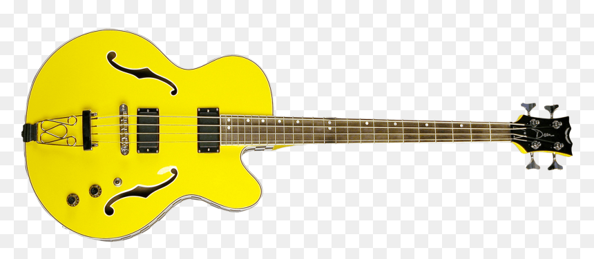 Stylist Cabbie Electric Bass - Electric Guitar Yellow Png, Transparent Png - electric guitar png