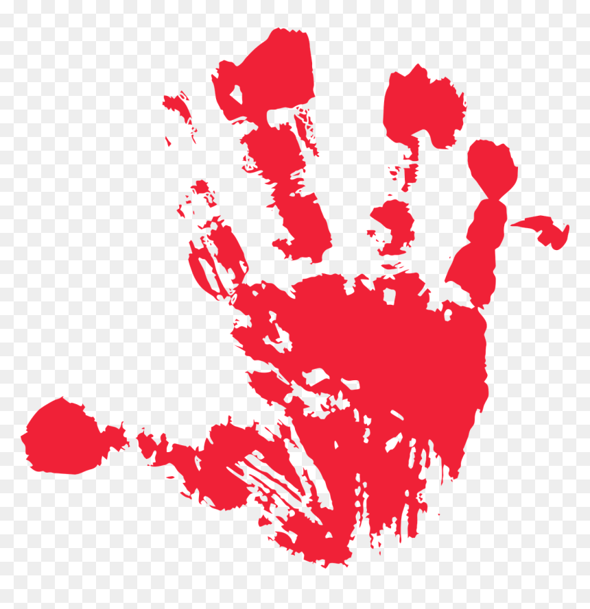 World Map In Fingerprint, HD Png Download - hand print png