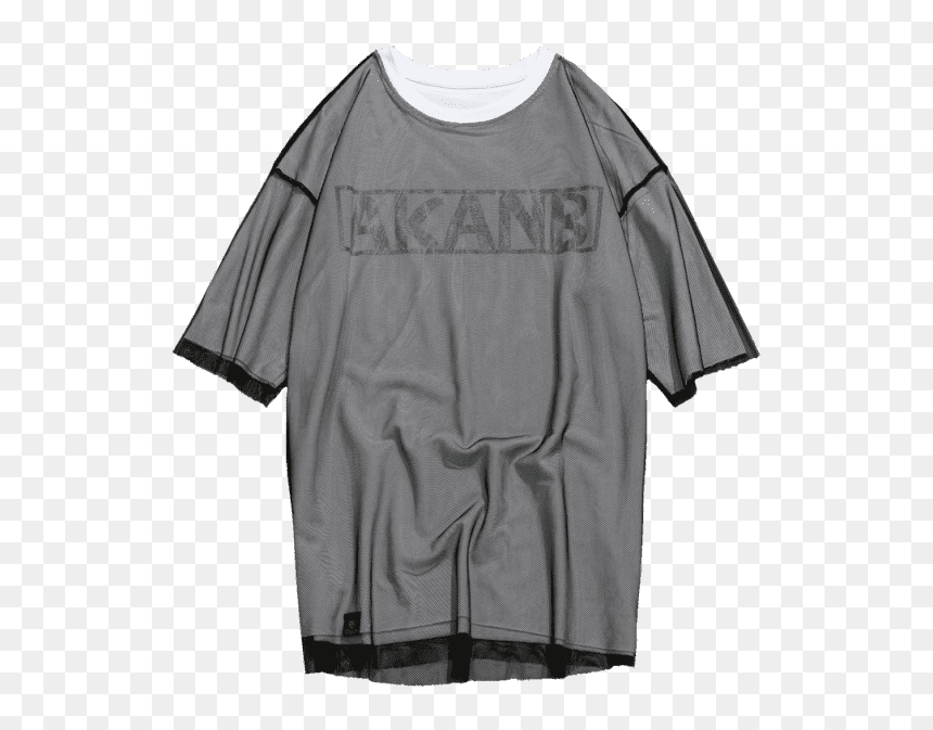 Black Mesh Pattern 2xl Overlay Letter Tee Wcvpqgz - Clothes Hanger, HD Png Download - hanger png