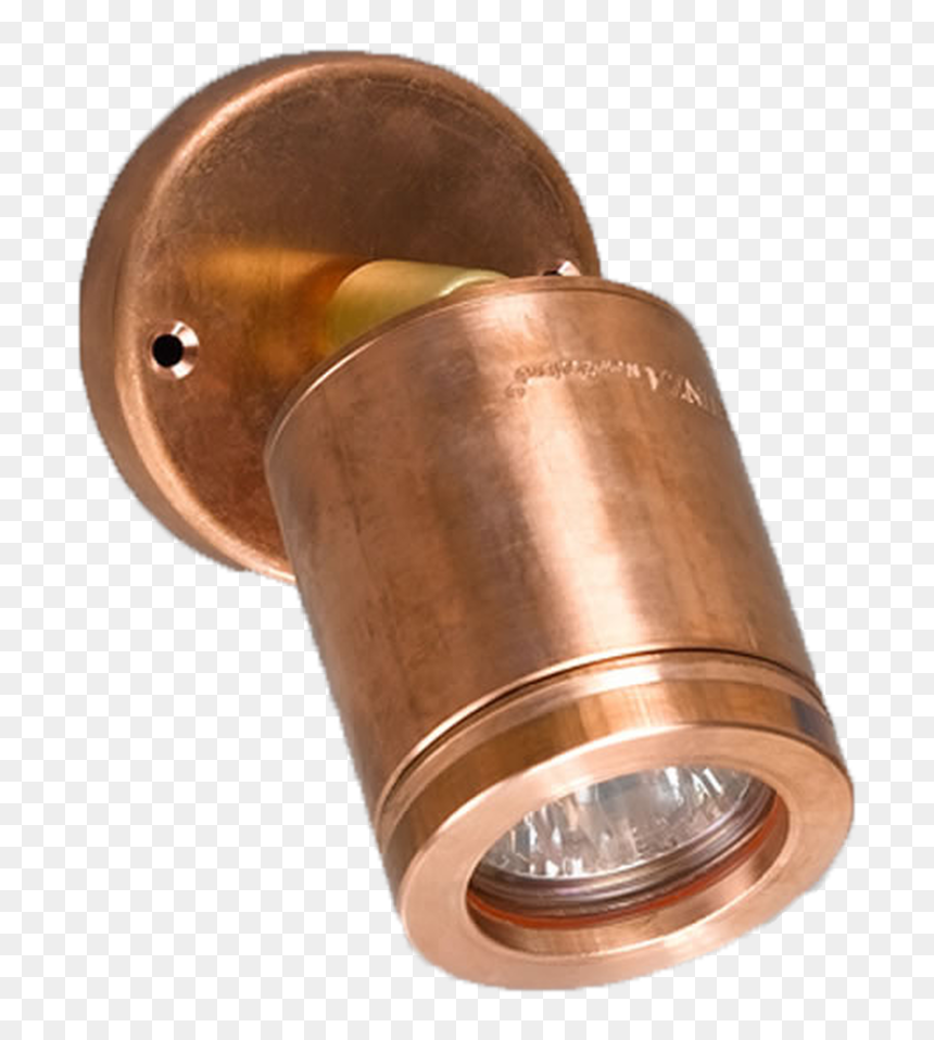 Wall Halogen Spotlight Integral Main Image - Brass, HD Png Download - spotlights png