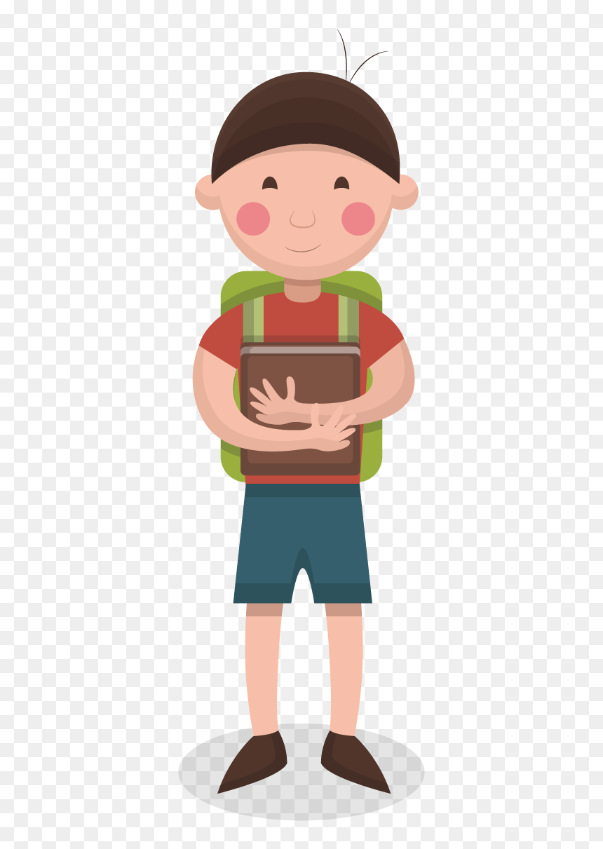 Vector School Boy Png Download - Transparent Boy Vector Png, Png Download - boy png