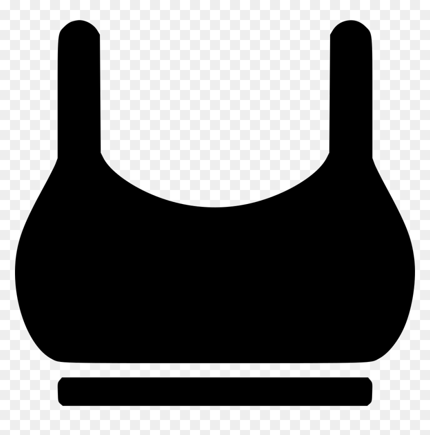 Picture Free Download Sport Undergarment Women Svg - Sport Bra Icon Png, Transparent Png - bra png