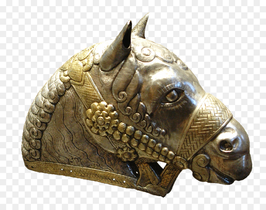 Bronze Sculpture, HD Png Download - horse head png