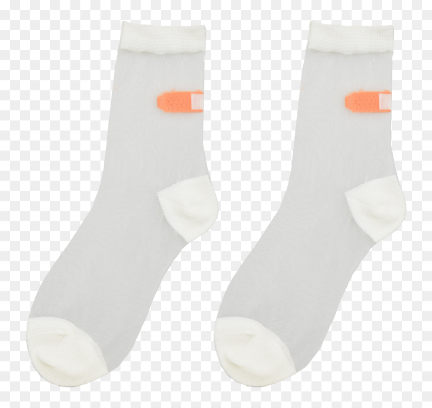 Transparent Band Aid Clipart Black And White - Sock, HD Png Download - band aid png