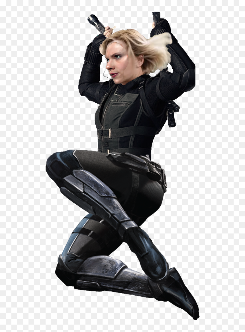 Black Widow Infinity War Png - Black Widow Png, Transparent Png - black widow png