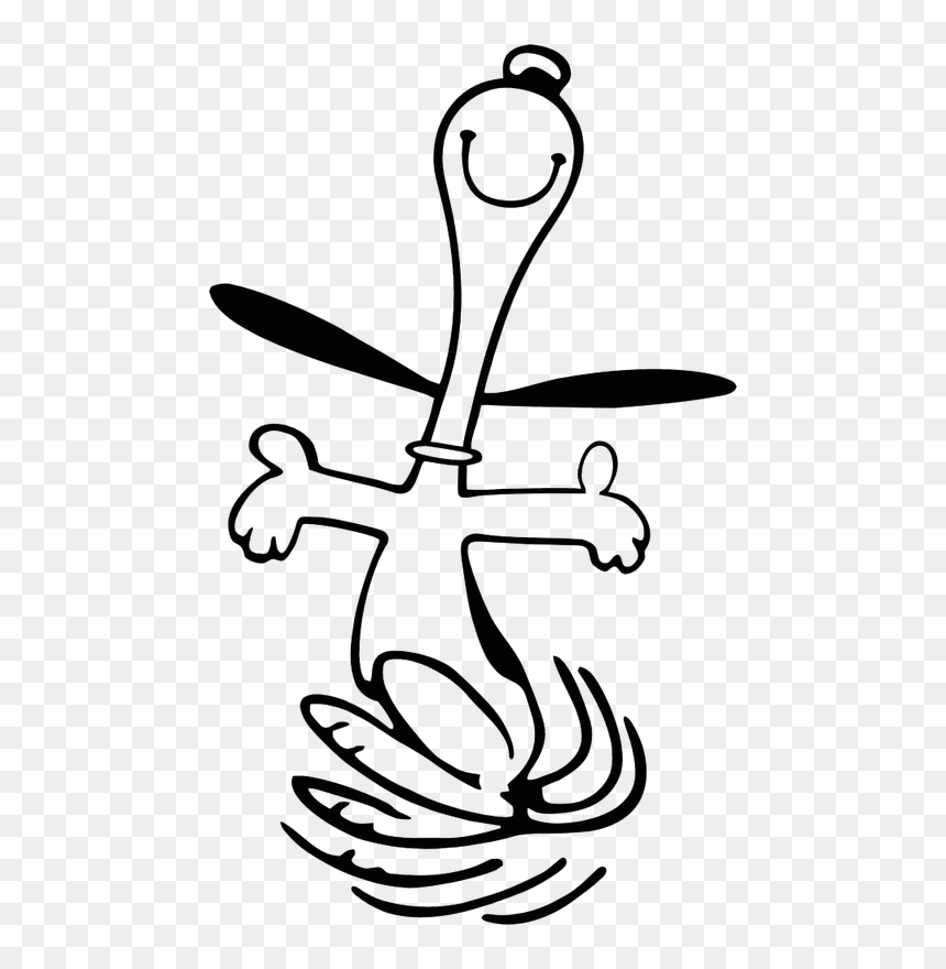 Raincoat Drawing Snoopy Transparent Png Clipart Free - Dancing Snoopy Png, Png Download - snoopy png
