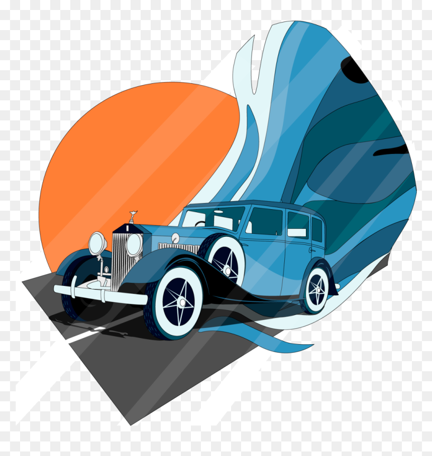 Old-car, HD Png Download - classic car png