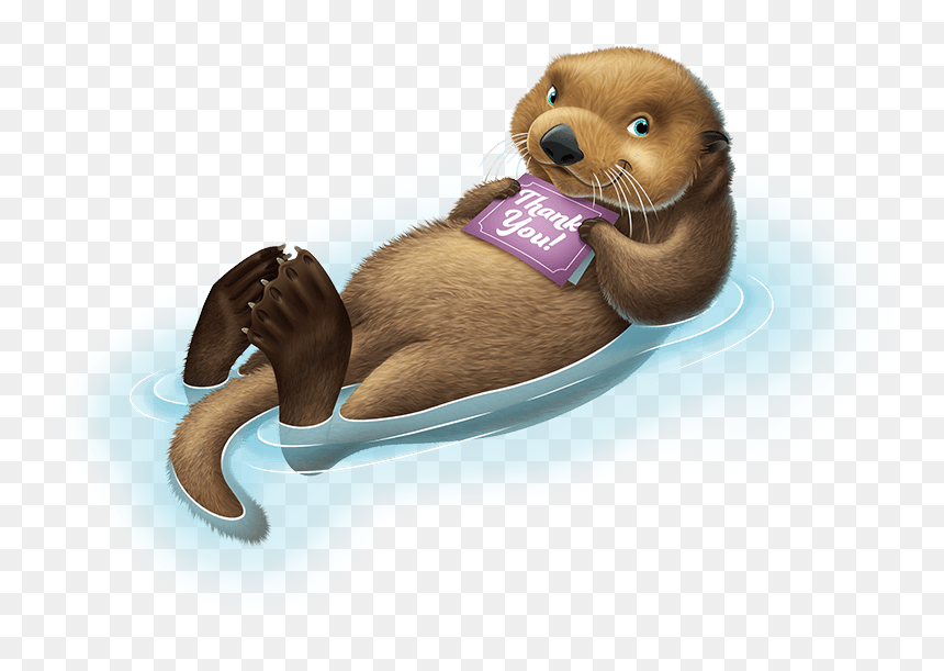 Otter Download Png Image - Transparent Otter Clipart, Png Download - otter png