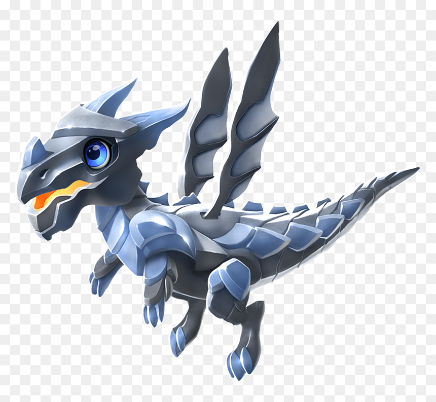 Dragon Mania Legends Uv Dragon, HD Png Download - metal png