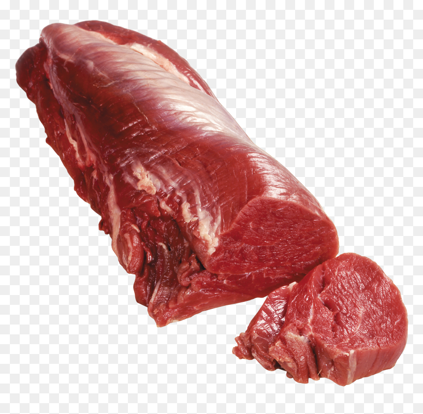 Raw Meat Transparent Background, HD Png Download - meat png
